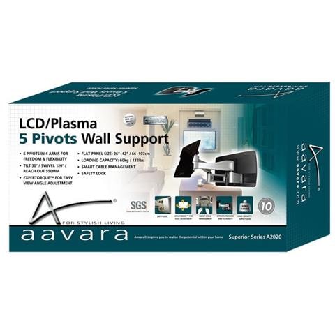 A2020 supporto da parete per tv a schermo piatto - Foto 1